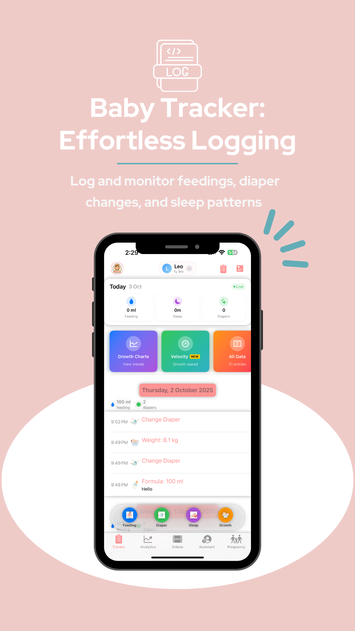 Baby Joy App Preview